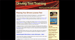 Desktop Screenshot of drivingtesttraining.com